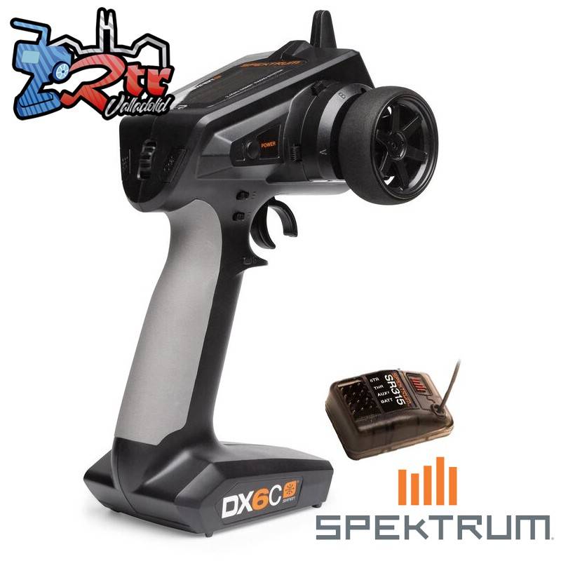 Emisora Spektrum DX6C Smart Canales AVC 2.4 GHz DSMR Receptor SR315