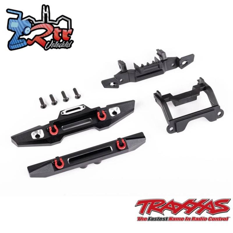 Paraurti Posteriore Con LED Per Traxxas TRX-4M Ford Bronco – Club 5 Racing Nero - Foto 2