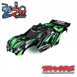 Carrocería TRAXXAS Rustler Ultimate 4x4 Verde con soportes Pintada TRA6749-GRN