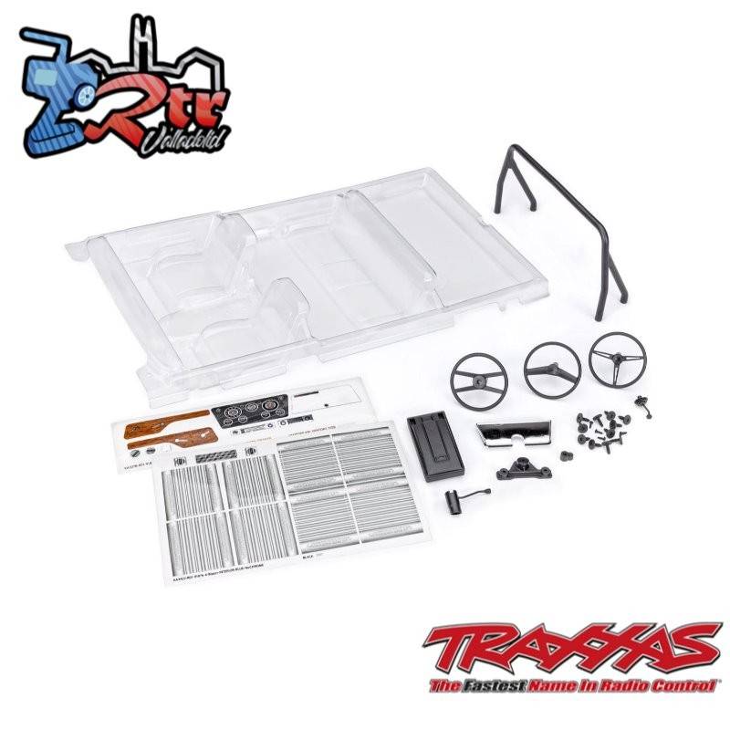 Interior, Chevrolet Blazer 1969 -1972 transparente Traxxas TRA9114