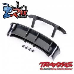 Aleron trasero sin clip Ford Fiesta® ST Rally Negro Traxxas TRA7413X