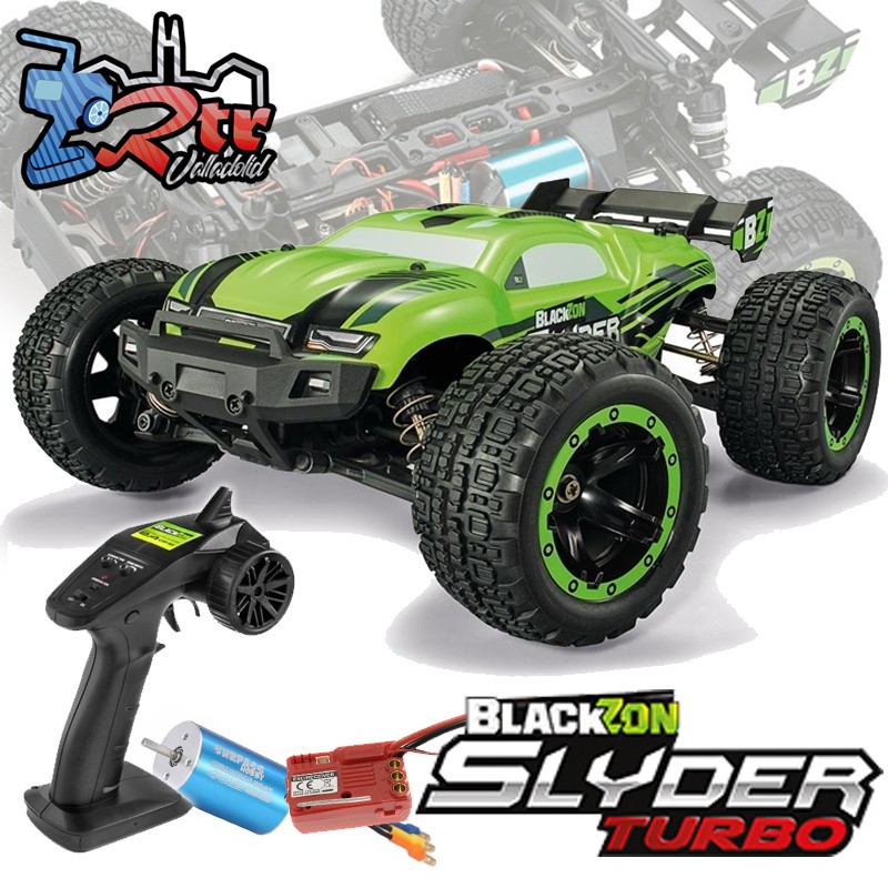 Blackzon Slyder ST 1/16 4Wd Brushless RTR Truggy Verde
