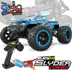Blackzon Slyder MT 1/16 4Wd Brushless RTR Monster Azul
