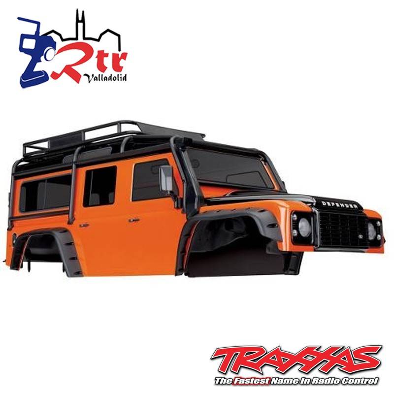 Carrozzeria Traxxas Verniciata TRX8211X Land Rover Defender Per TRX-4