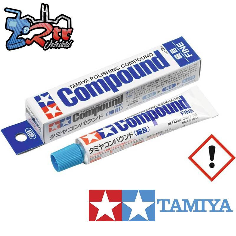 Compuesto de pulido Fino 22gr Tamiya 87069
