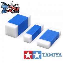 Esponjas compuestas para pulir 3 unidades Tamiya 87071
