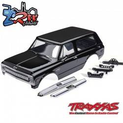 Carrocería TRAXXAS Chevrolet Blazer 1969 Negra no clip TRX-4 TRA9131-BLK