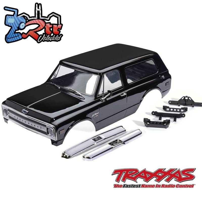 Carrocería TRAXXAS Chevrolet Blazer 1969 Negra no clip TRX-4 TRA9131-BLK