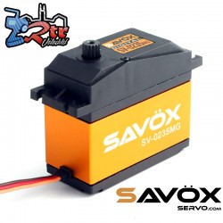 Servo Savox 35Kg 0.15Seg SW-0235MG 1/5 Digital High Voltage Piñoneria Metalica