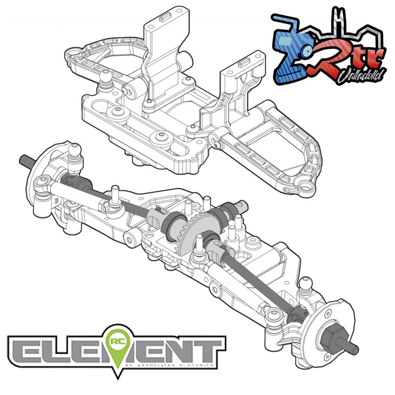 Kit IFS2 Element kit de conversión de suspensión delantera independiente EL42340