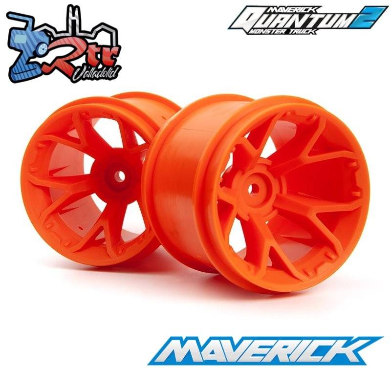 Llantas 2.8in Naranja/2uds Maverick Quantum2 MT MV150420