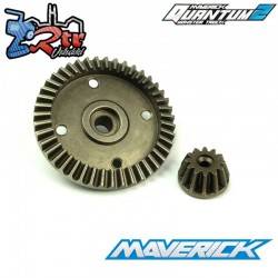 Juego de engranajes cónicos del diferencial Maverick 43T/12T/M1.25 MV150438