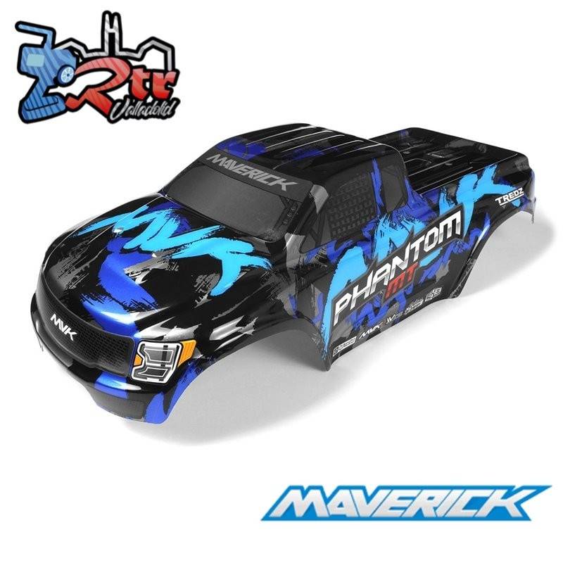 Carrocería pintada azul Maverick Phantom MT MV150607