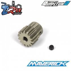 Piñón de acero 15t modulo 0.8/32DP eje de 3.175 Maverick MV150625