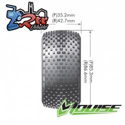 Ruedas Louise 12mm Buggy 1/10 E-Hornet Delanteras LR-T3172VWKR