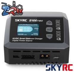 Cargador Lipo Balanceador SkyRC S100 Neo LiPo 1-6s 10A 100W AC