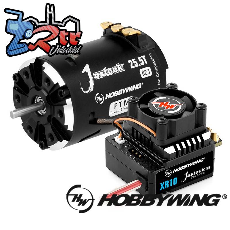 Combo Brushless Hobbywing Xerun Justock Combo G3S 25T 1600kV