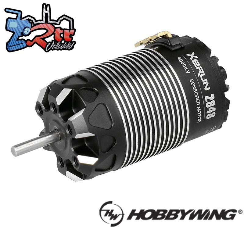Motor Hobbywing Xerun 2848SD 4000kV con Sensores Eje 3.2mm