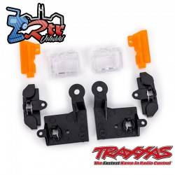 Lentes LED, cuerpo, delantero y trasero 9812 cromadas Traxxas TRX-4M™ TRA9823