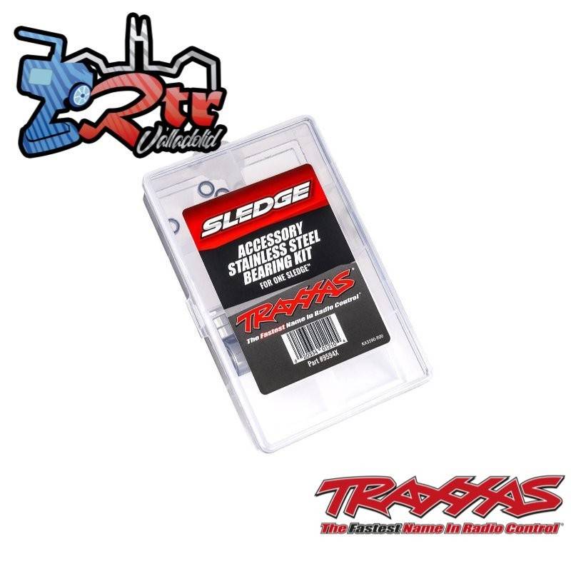 Kit de rodamientos acero Inoxidable Sledge Traxxas TRA9594X