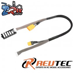 Cable de carga balance XT60 a XT90 Hembra 2-6S