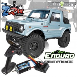 Crawler Team Asociated Bushido 4WD 1/10 RTR Escobillas Azul