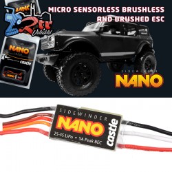 Castle Sidewinder Nano Sin sensores 2-3S 12.6V