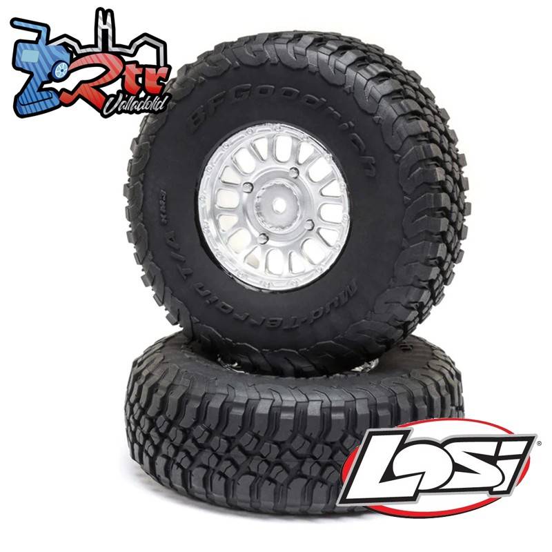 Neumático con llanta BFG KM3 Del/Tras 2.2/3.0 12mm RZR Rey