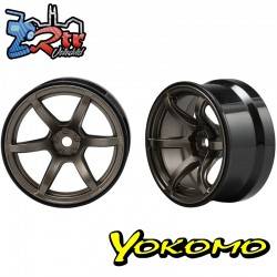 Llantas de Drift de alta tracción Racing Performer (compensación de 6 mm·Titanio·2 piezas)