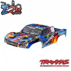 Carrocería TRAXXAS Slash® 4WD Rock and Roll pegatinas aplicadas para montaje sin clip TRA5848-RNR