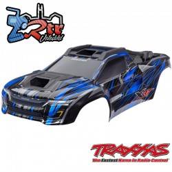 Carrocería TRAXXAS XRT® Ultimate azul pintada calcomanías aplicadas, ensamblada con soportes TRA7869-BLUE
