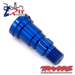 Eje de muñón, aluminio, anodizado azul TRA7768X