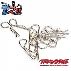 Clips para el cuerpo tamaño estándar 12 Unid Traxxas TRA1834