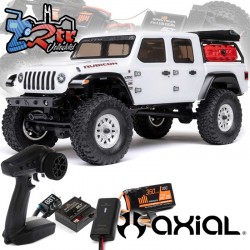 Axial SCX24 Jeep Gladiator JT CRC RTR Crawler 1/24 Blanco