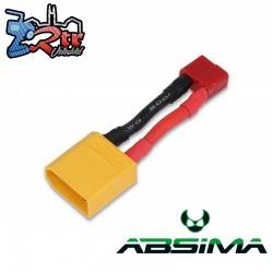 Adaptador con cable T-Plug Hembra - XT90 Macho 50mm
