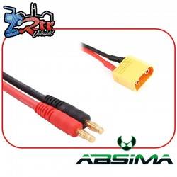 Cable de carga Conector tipo bala de 4 mm - XT90 300 mm