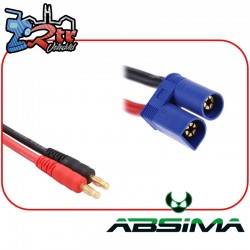 Cable de carga Conector tipo bala de 4 mm - EC5 300 mm