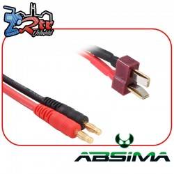 Cable de carga Conector tipo bala de 4 mm - T-plug 300 mm