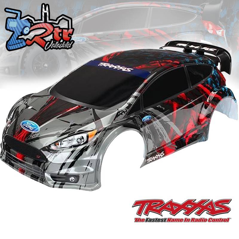 Carrocería TRAXXAS Ford Fiesta® ST Rally pintada TRA7416