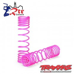 Muelles Traxxas amortiguadores Trasero Rosados TRX5858P