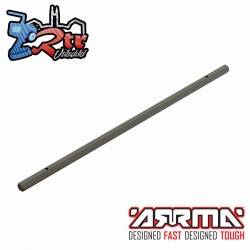 Eje de transmisión central de acero de 145 mm para chasis SWB: GROM Arrma ARA311183