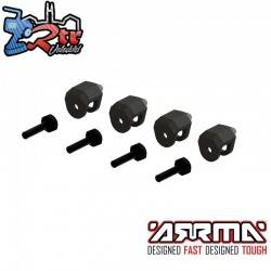 Juego de protectores de amortiguadores arrma (4 piezas) ARA320813