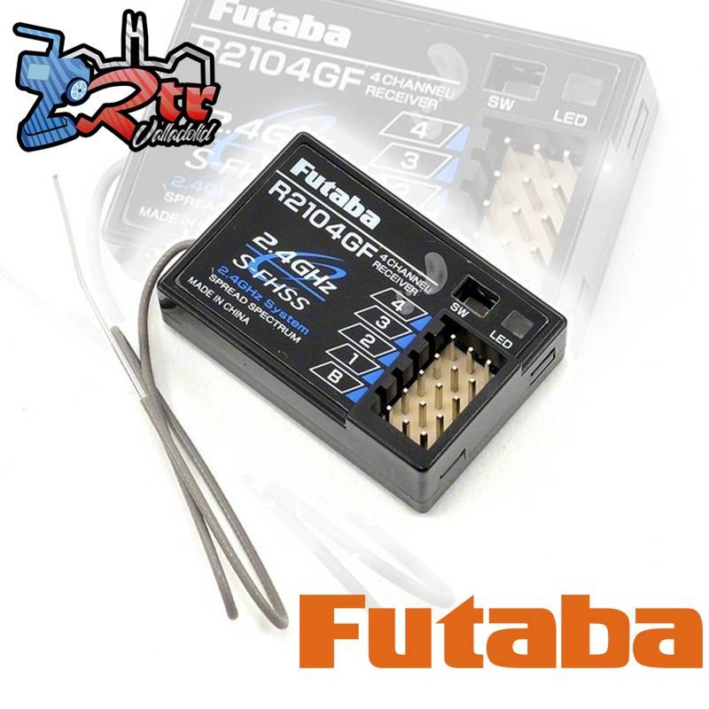 Receptor Futaba R2104GF 4 Canales 2,4GHz S-FHSS/FHSS