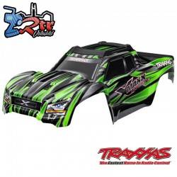 Carrocería TRAXXAS X-Maxx® Ultimate, verde pintada, calcomanías aplicadas X-Maxx TRA7868-GRN