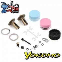Kit de diferencial de bola de aluminio Yokomo YD-2 Y2-500A