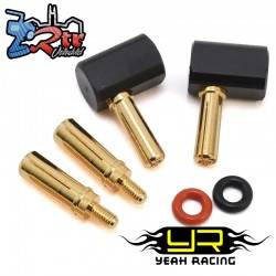 Conector Banana Hembra 4mm y 5mm 2 Unidades Yeah Racing