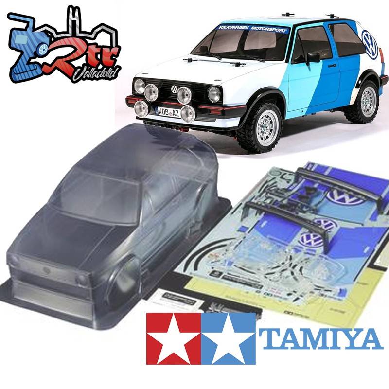Carrocería 1/10 VW Golf II GTI 16V Rally M-Chassis Tamiya 51706