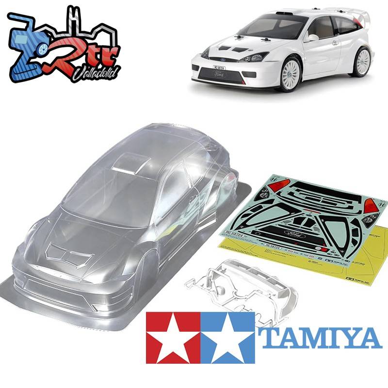 Carrocería TAMIYA Ford Focus RS 2003 190mm 1/10  51718