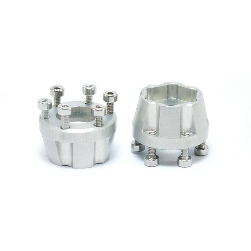 Llantas Metsafil 2.2 beadlock PT-Mesh Plata/Plata (2 Unidades)