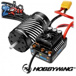 Hobbywing Ezrun MAX8 GS2 Combo con motor 4268SD 2500KV 4S Lipo